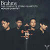 Novus Quartet 브람스: 현악 사중주 전곡 - 노부스 콰르텟 (Brahms: Completet String Quartets)