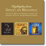 Highlights from Disney On Broadway