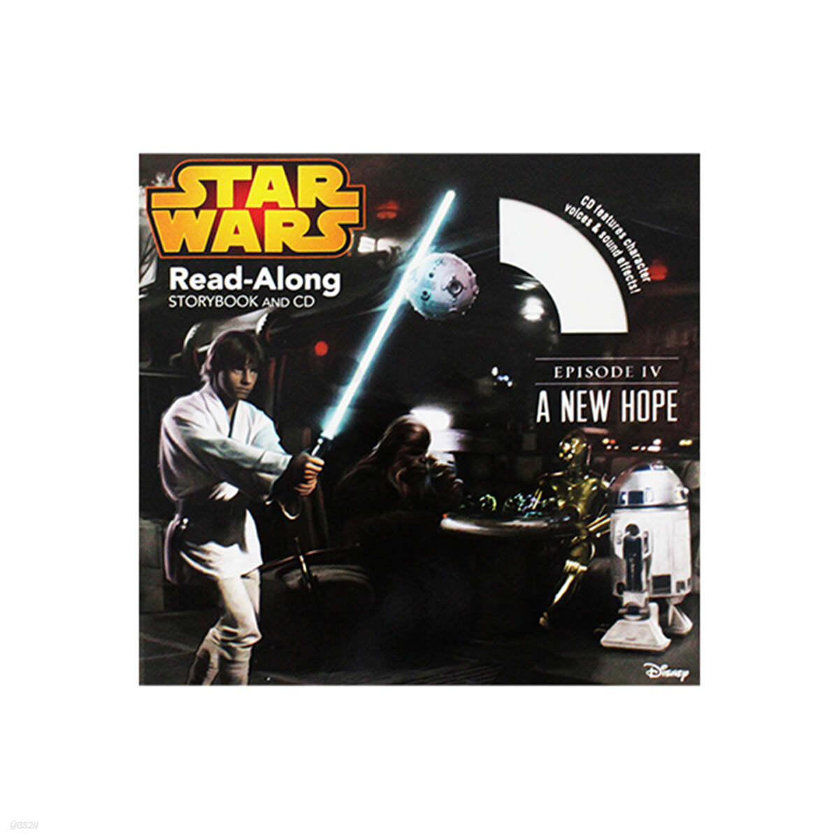 [스크래치특가] Star Wars - a New Hope Read-along Storybook