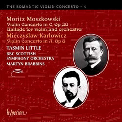 Tasmin Little 낭만주의 바이올린 협주곡 4집 - 모슈코프스키 / 칼를로비츠 (The Romantic Violin Concerto 4 - Moszkowski / Karlowicz)