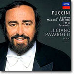 Puccini : La BohemeㆍMadame ButterflyㆍToscaㆍTurandot : Luciano Pavarotti