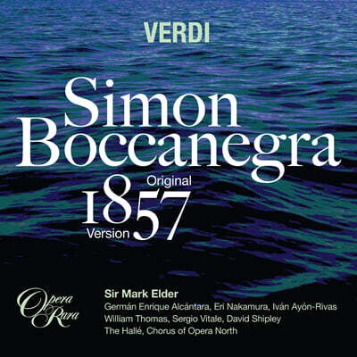 Mark Elder 베르디: 시몬 보카네그라 (Verdi: Simon Boccanegra)