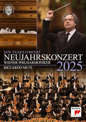 Riccardo Muti 2025 빈 신년음악회 - 리카르도 무티, 빈필 (New Year's Concert 2025)