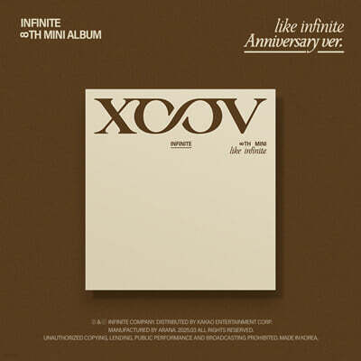 ǴƮ (INFINITE) - ̴Ͼٹ 8 : LIKE INFINITE [Anniversary ver.][7  1 ߼]