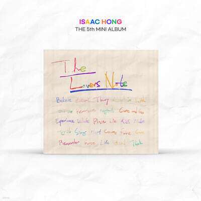 홍이삭 - 미니앨범 5집 : The Lovers Note
