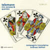 Compagnia Transalpina 텔레만: 트리오 소나타와 사중주 (Telemann: Trio Sonatas & Quartets)