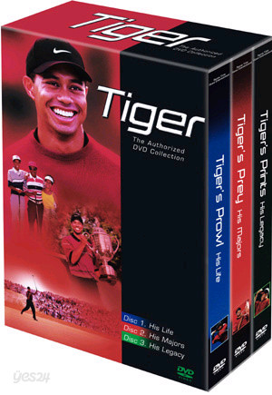 타이거 우즈 콜렉션 (3disc) (Tiger The Authorized DVD Collection)