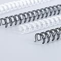 제본용 3대1 와이어링 스틸제본 4.8mm ~ 16mm