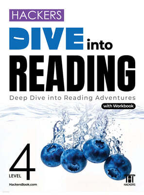 Hackers Dive into Reading(해커스 다이브 인투 리딩) Level 4 : with workbook