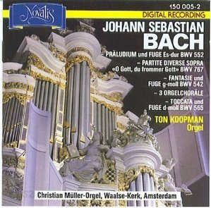 Ton Koopman / Bach : Ausgewahlte Orgelwerke (수입/1500052)