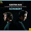 Geister Duo 슈베르트: 네 손을 위한 작품 전곡 (Schubert: Complete Works for Piano Four Hands)