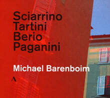Michael Barenboim 샤리노 / 타르티니 / 베리오 / 파가니니: 바이올린 독주 작품집 (Sciarrino / Tartini / Berio / Paganini: Works for Violin Solo)