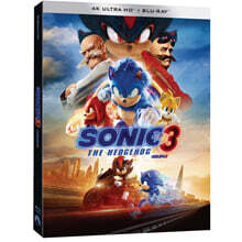 수퍼 소닉3 (2Disc, 4K UHD 초도한정 슬립케이스) : 블루레이