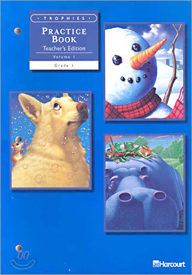 [Harcourt Trophies] Grade 1 : Practice Book Teacher&#39;s Edition Volume 1 (1.1~1.3)