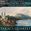 Takacs Quartet 펠릭스 & 파니 멘델스존: 현악 4중주 (Felix & Fanny Mendelssohn: String Quartets) [LP]