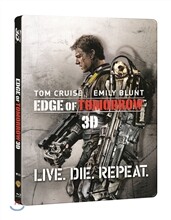 엣지 오브 투모로우 2D+3D (2Disc 스틸북) : 블루레이
