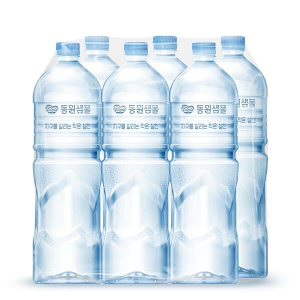[동원] 동원샘물 무라벨 2L x 6병 (1pack)