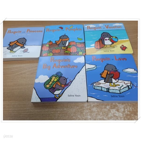 Salina Yoon Penguin 시리즈 5권.1 Penguin on Vacation,2 Penguin and ..지은이 Salina Yoon,출판사 Bloomsbury USA.