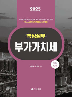 2025 핵심실무 부가가치세