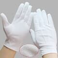 예식 행사용 엠보싱 흰장갑 10켤레
