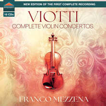 Franco Mezzena 비오티: 바이올린 협주곡 전집 (Viotti: Complete Violin Concertos) [10CD 박스세트]