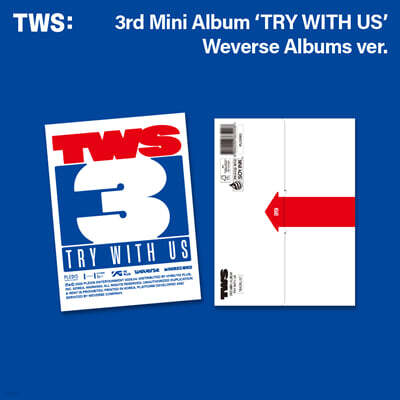 TWS (투어스) - 3rd Mini Album 'TRY WITH US' [Weverse Albums ver.]