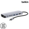 벨킨 6in1 C타입 멀티 허브 이더넷 HDMI 2.0 4K 60Hz 100W AVC008fq 맥북 M4 윈도우 노트북 아이패드 호환