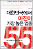 대한민국에서 마진이 가장 높은 업종 55