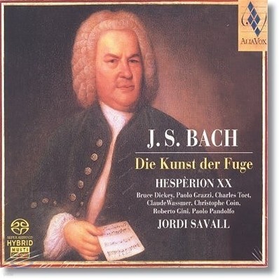 Jordi Savall 바흐: 푸가의 기법 - 조르디 사발 (Bach: Die Kunst der Fuge)