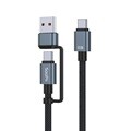 수피 USB PD 100W A C타입 to C타입 2in1 고속충전 케이블 S52C
