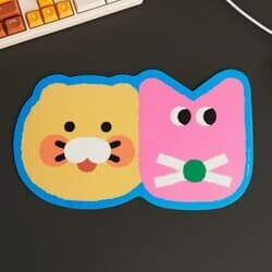 김다예X카카오프렌즈 마우스패드_춘식이