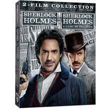 셜록 홈즈 2-Film 콜렉션 (4Disc, 4K UHD 슬립케이스 포함) : 블루레이