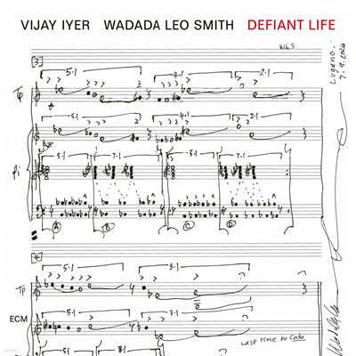 Vijay Iyer / Wadada Leo Smith (비제이 아이어 / 레오 스미스) - Defiant Life [LP]