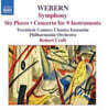 Robert Craft 안톤 베버른: 교향곡, 6개의 소품, 9개의 악기를 위한 협주곡 (Webern: Symphony, Six Pieces, Concerto for 9 Instruments)