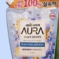 초고농축 아우라 1.7리터 홀리데이 섬유유연제
