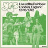 Yes (예스) - Live at the Rainbow, London, England, 12/16/1972 [2LP]