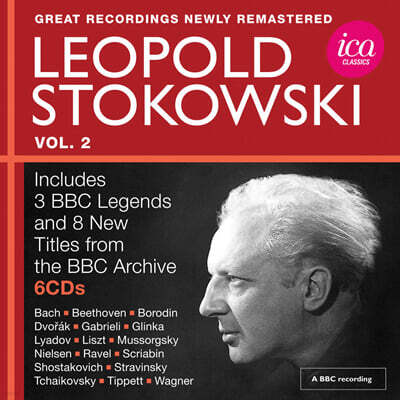 Leopold Stokowski 레오폴드 스토코프스키 BBC 라이브 녹음 2집 (Great Recordings From the Bbc Legends Archive - Live Vol. 2)