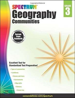 Spectrum Geography, Grade 3