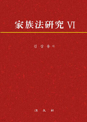 가족법연구 6