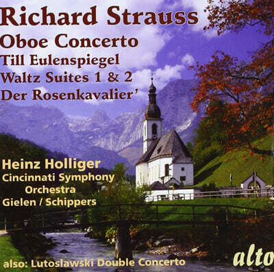 Heinz Holliger 슈트라우스 : 오보에 협주곡 & 틸 오이렌슈피겔 (Strauss: Concerto for Oboe & Harp)