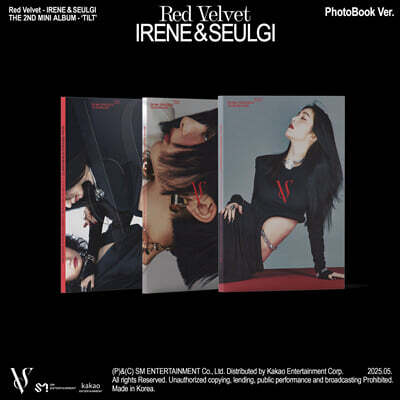 레드벨벳-아이린&슬기 (Red Velvet - IRENE & SEULGI) - 미니앨범 2집 : TILT [Photo Book Ver.][3종 중 1종 랜덤발송]