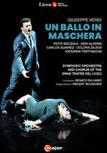 Renato Palumbo 베르디: 오페라 `가면무도회` (Verdi: Un Ballo In Maschera - Teatre Del Liceu)