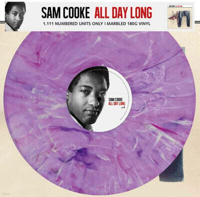 Sam Cooke (샘 쿡) - All Day Long [퍼플 마블 컬러 LP]