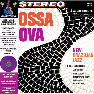 브라질 재즈 모음집 (Lalo Schifrin Bossa Nova: New Brazilian Jazz) [퍼플 컬러 LP]