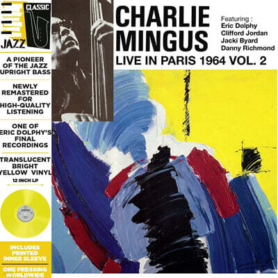 Charlie Mingus (찰스 밍거스) - Live in Paris, 1964 Vol. 2 [옐로우 컬러 LP]