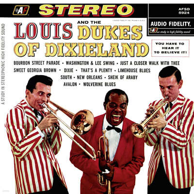 Louis Armstrong (루이 암스트롱) - Louis Armstrong and the Dukes of Dixieland [레드 컬러 LP]