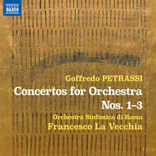 Francesco La Vecchia 페트라시: 오케스트라를 위한 협주곡 제1~3번 (Petrassi: Concertos for Orchestra Nos. 1-3)