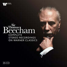 Thomas Beecham 토마스 비첨 워너 클래식 스테레오 녹음 모음집 (Complete Stereo Recordings on Warner Classics) [박스세트]