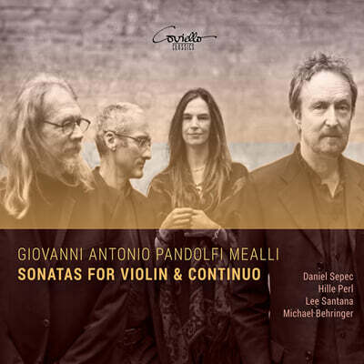 Daniel Sepec 판돌피: 바이올린과 콘티누오를 위한 열두 곡의 소나타 (Pandolfi: Sonatas for Violin & Continuo (Op.3, Op.4))