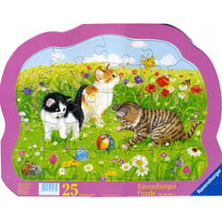 고양이 정원 (판퍼즐 25조각 RA 064670)